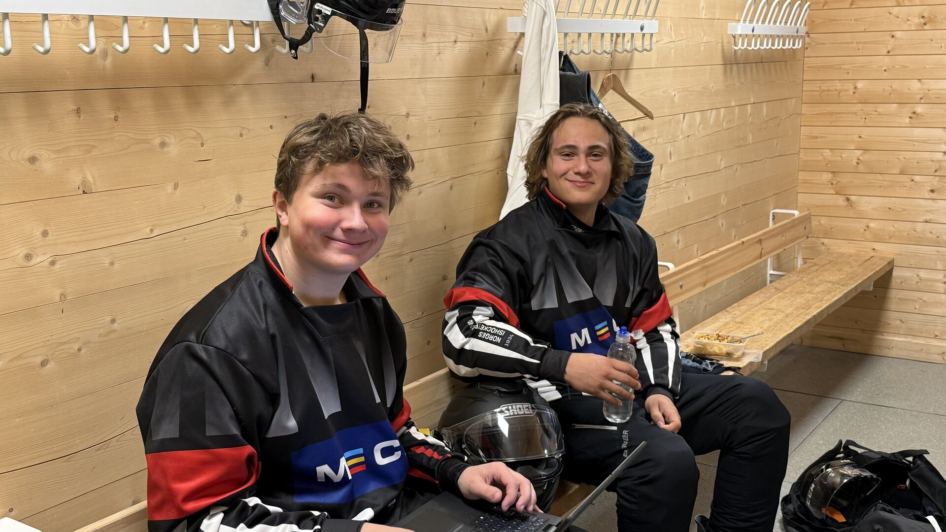 Brede Fevang Masvik og Leo Gade